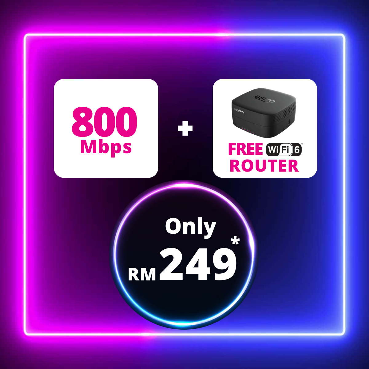 Astro Fibre 800Mbps