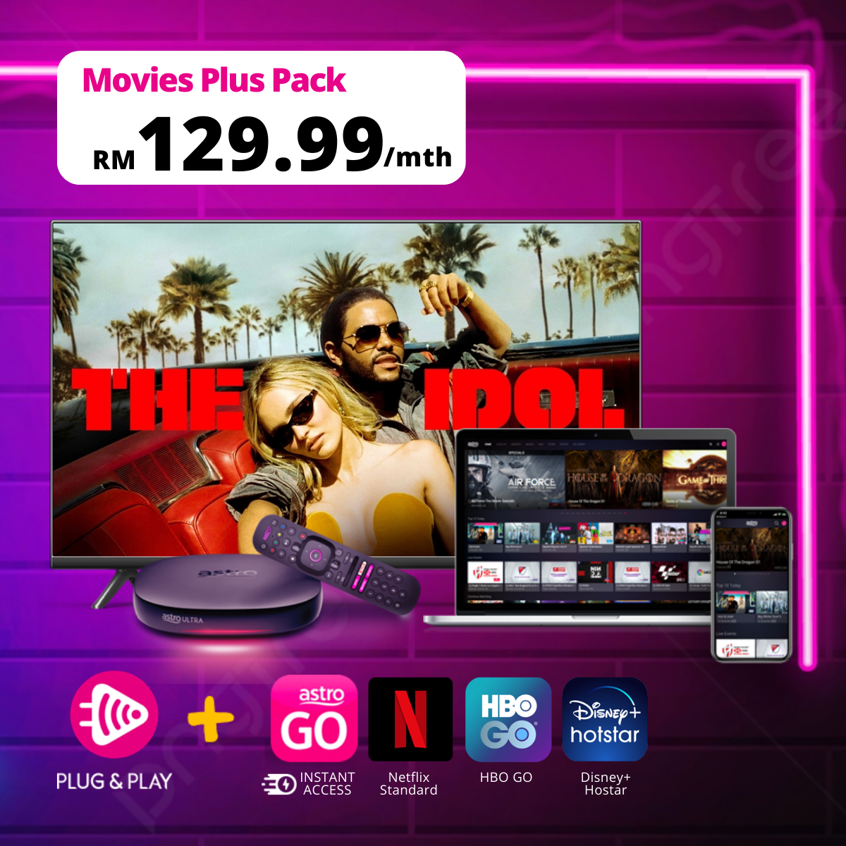 Movies Plus Pack